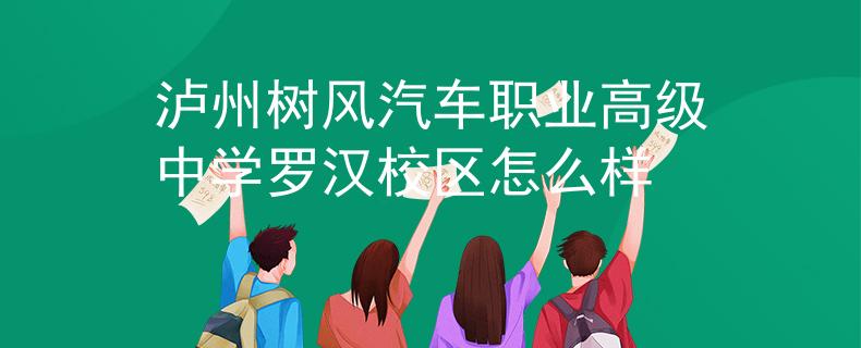 瀘州樹風(fēng)汽車職業(yè)高級(jí)中學(xué)羅漢校區(qū)怎么樣