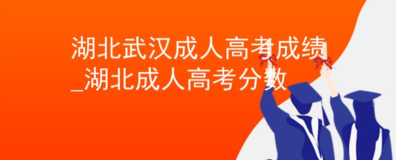 湖北武漢成人高考成績_湖北成人高考分?jǐn)?shù)