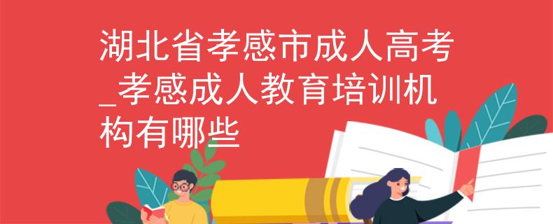 湖北省孝感市成人高考_孝感成人教育培訓(xùn)機(jī)構(gòu)有哪些