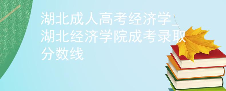 湖北成人高考經(jīng)濟學_湖北經(jīng)濟學院成考錄取分數(shù)線