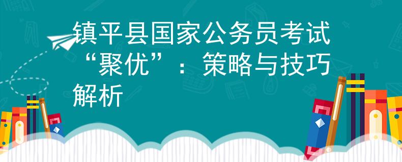 鎮(zhèn)平縣國家公務員考試“聚優(yōu)”：策略與技巧解析